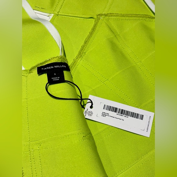 Karen Millen Bandage knit cross front with zipper - Picture 4 of 5